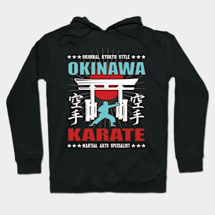 Cool Karate Do Martial Arts Design With Kanji Hoodie